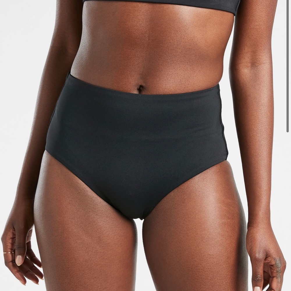 New Athleta High Waist Bikini Bottom Medium